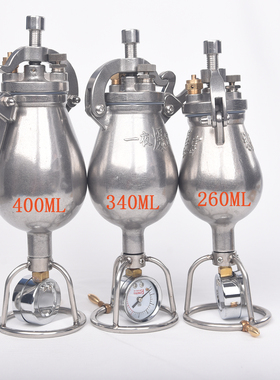 400/340/255ML迷你爆米花机304不锈钢老式复古手摇袖珍粮食放大器