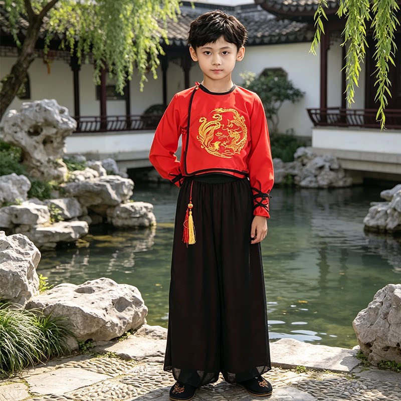 吉量精忠报国舞蹈演出服装课桌衣服表演霸王别姬踏山河红马雪龙吟