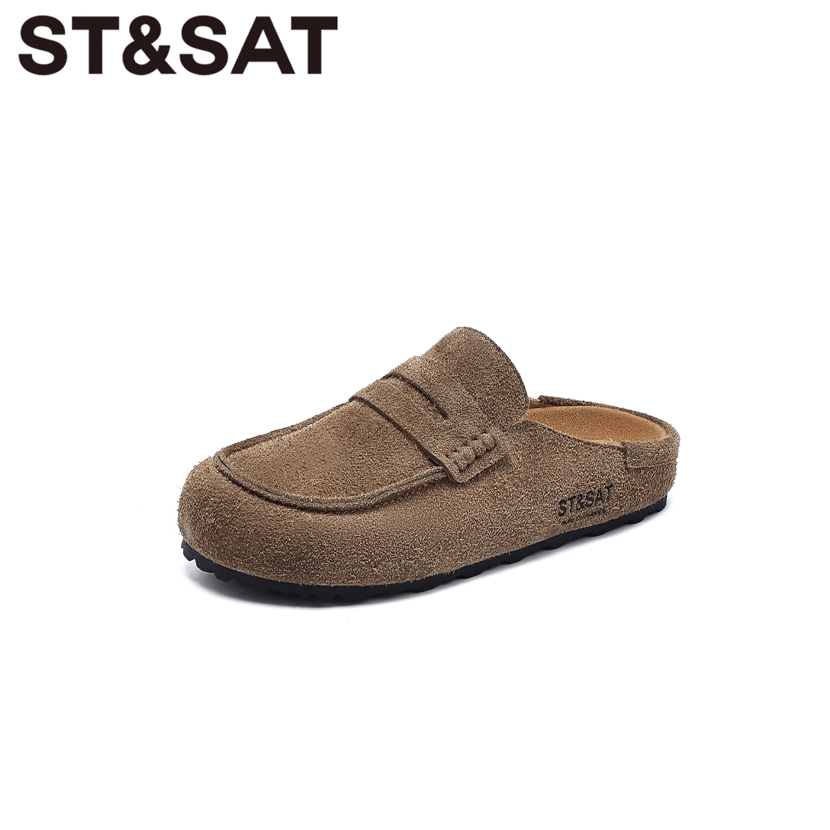 星期六休闲勃肯鞋一脚蹬穆勒鞋子