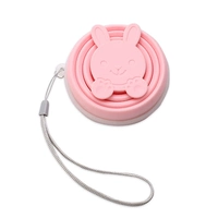 Мультяшная крышка для стакана, ремешок, 200 мл