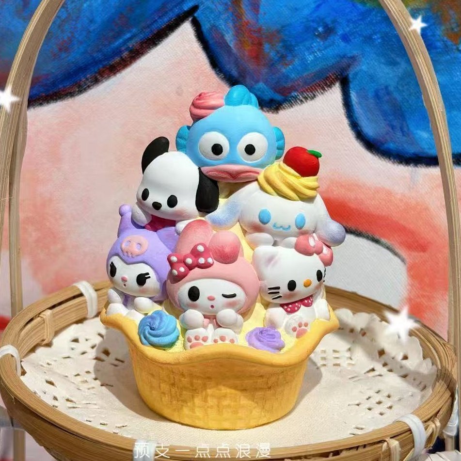 爆款冰淇淋三丽欧手绘工新款涂鸦模具彩绘石膏娃娃乳胶立体磨具,玩具/童车/益智/积木/模型,白模填色/模具彩绘/石膏娃娃,淘宝优惠券,粉丝福利购,淘宝优惠卷