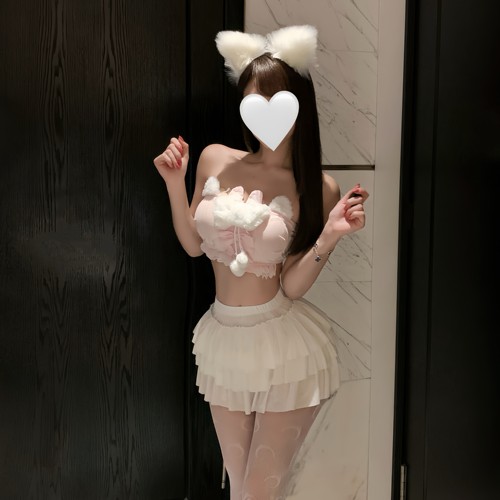 性感纯欲奶兔萌妹抹胸带胸垫分体式套装情侣约会小胸制服晴趣qqny