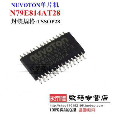 N79E814AT28 TSSOP28 单片机储存器芯片 正品原装现货 可直拍
