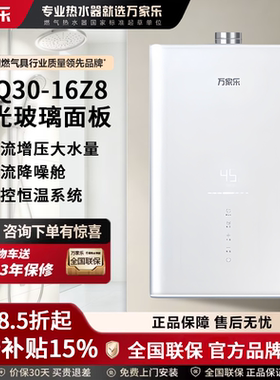 万家乐16Z8零冷水燃气热水器