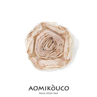 复古做旧氛围感枯萎玫瑰布艺胸针纯手工别针设计感小众连衣裙配饰