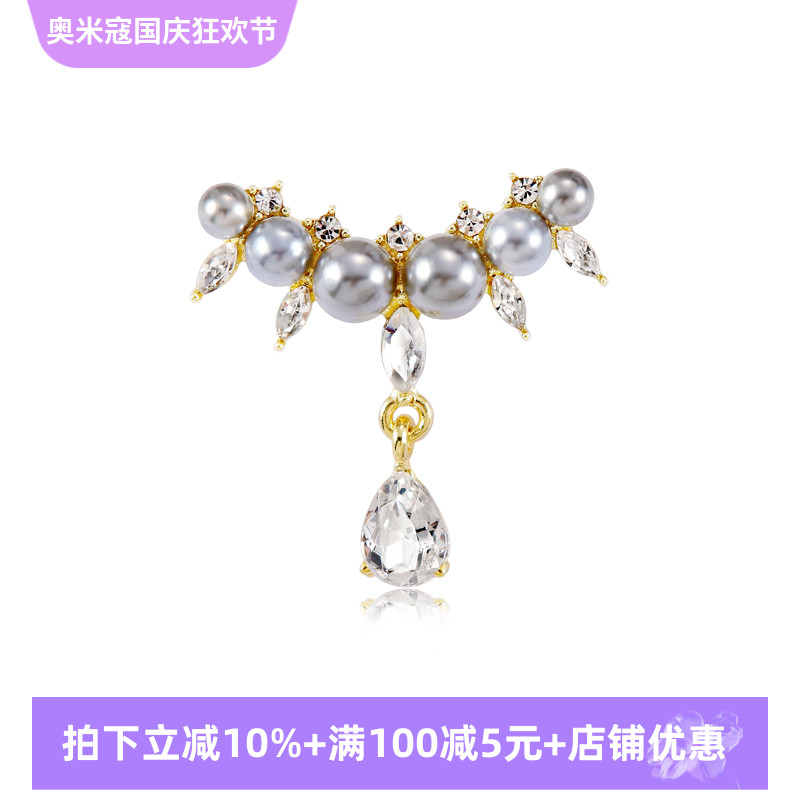 小香风花花胸针女别针连衣裙配饰