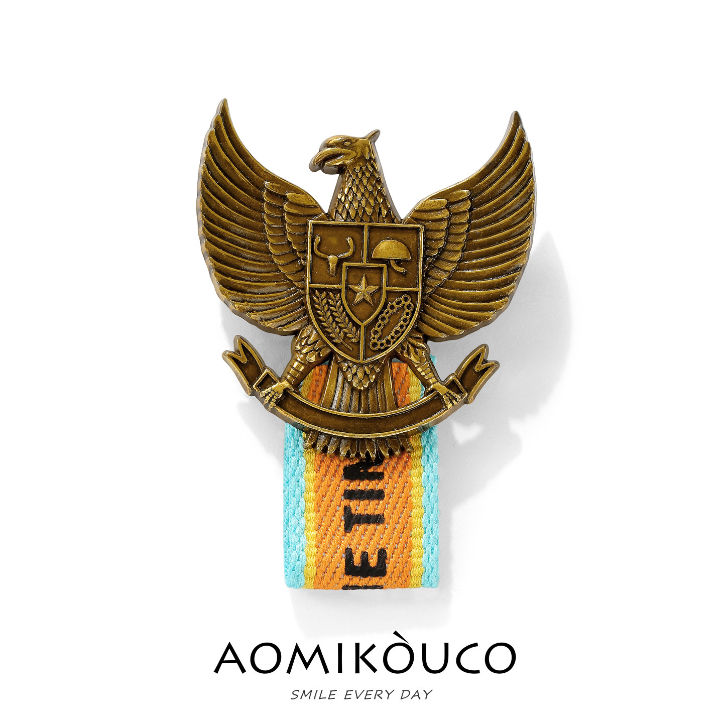 复古帝国之鹰气质徽章胸针盾徽飘带别针防走光西装外套百搭配饰品,饰品/流行首饰/时尚饰品新,胸针,淘宝优惠券,粉丝福利购,淘宝优惠卷