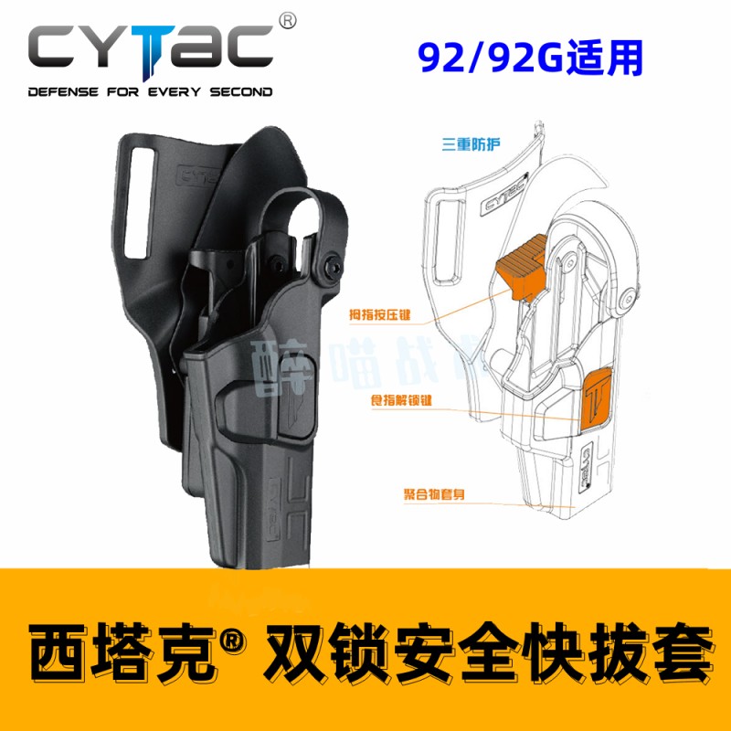 西塔克CYTAC92/92G双锁快拔套