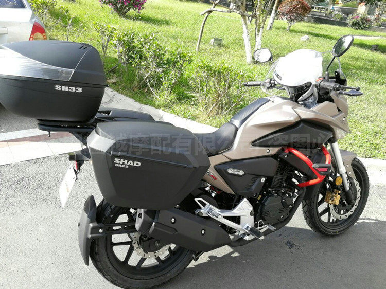 摩托车力帆kpt200边箱三箱骑行装备改装配件