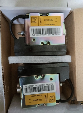 ABB分励脱扣器220-250V闭合电磁铁MOMC分合闸线圈1VCR004291G0007