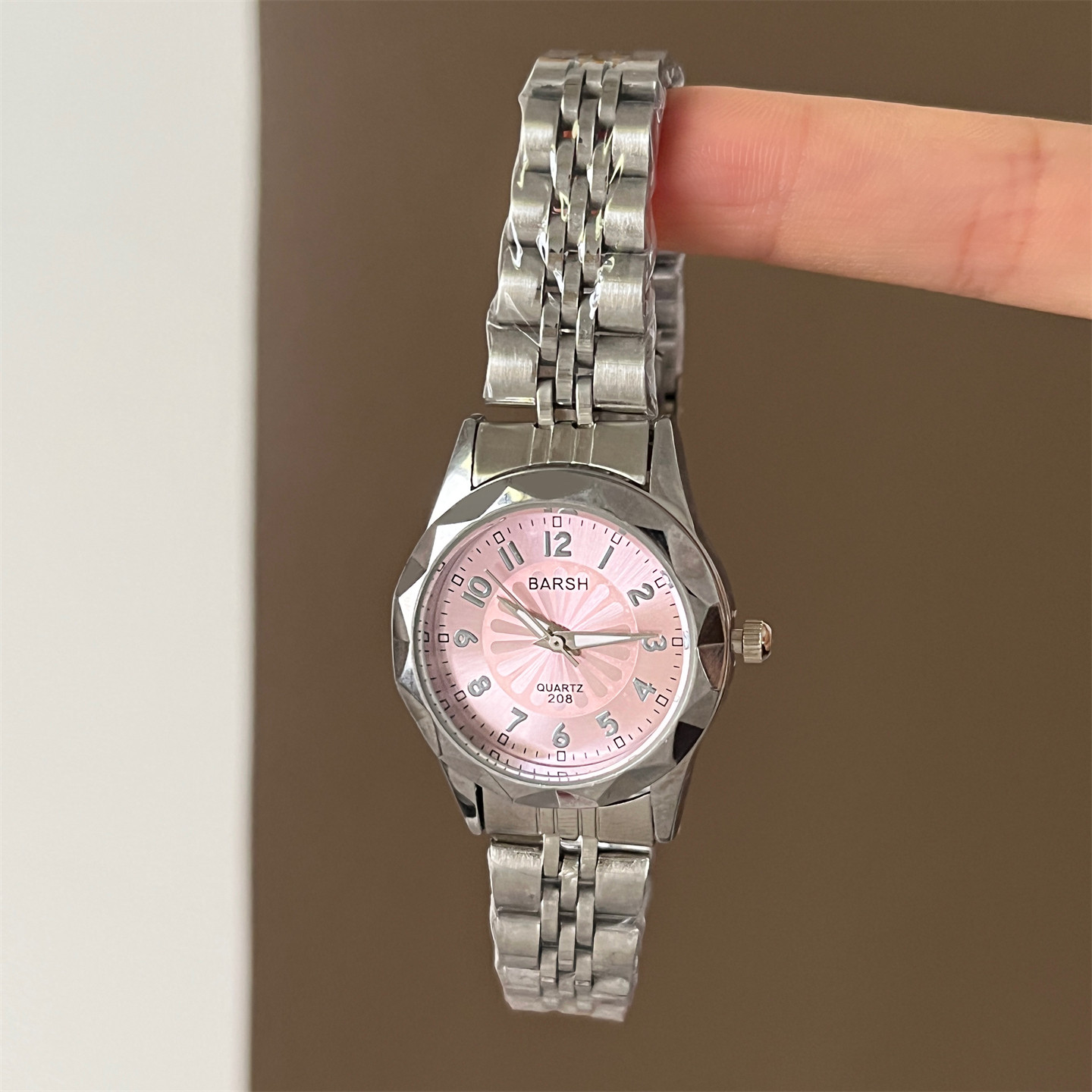 BARSH小众高颜值轻奢钢带手表女