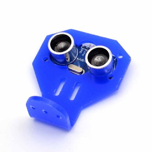 HCSR04超声波固定件卡通超声波传感器固定支架智能小车配套