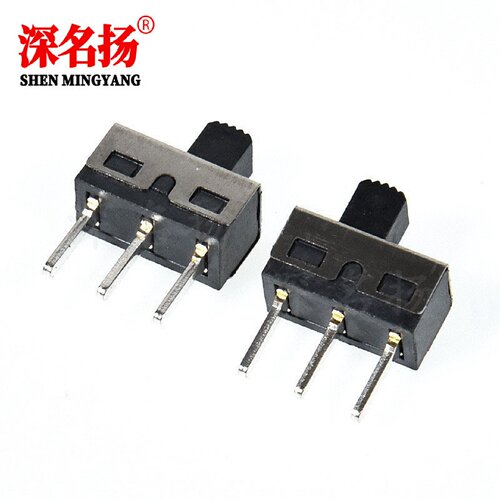 SS12D11SS12D105MM手柄直脚弯脚拨动开关大电流三脚开关