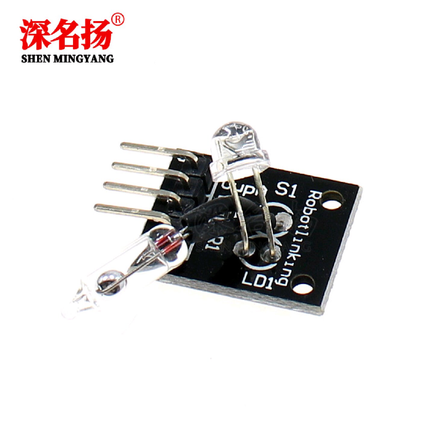 手指侦测心跳传感器模块KY039单片机传感器学习模块