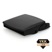 正品 3.8cm皮带扣头无铁安检腰带头百搭商务塑料扣可做logo YKK