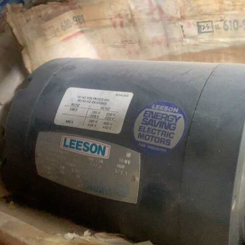 议价-美国LEESON电机C6T17NK9C,实物拍摄，成色如图，-可维修