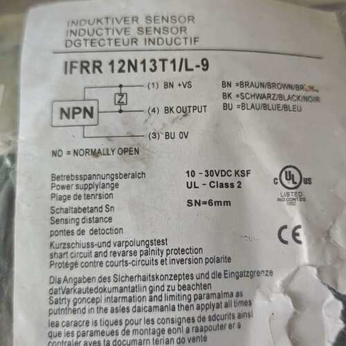 议价-堡盟IFRR 12N13T1/L-9电感式接近开关全新原装如-可维修