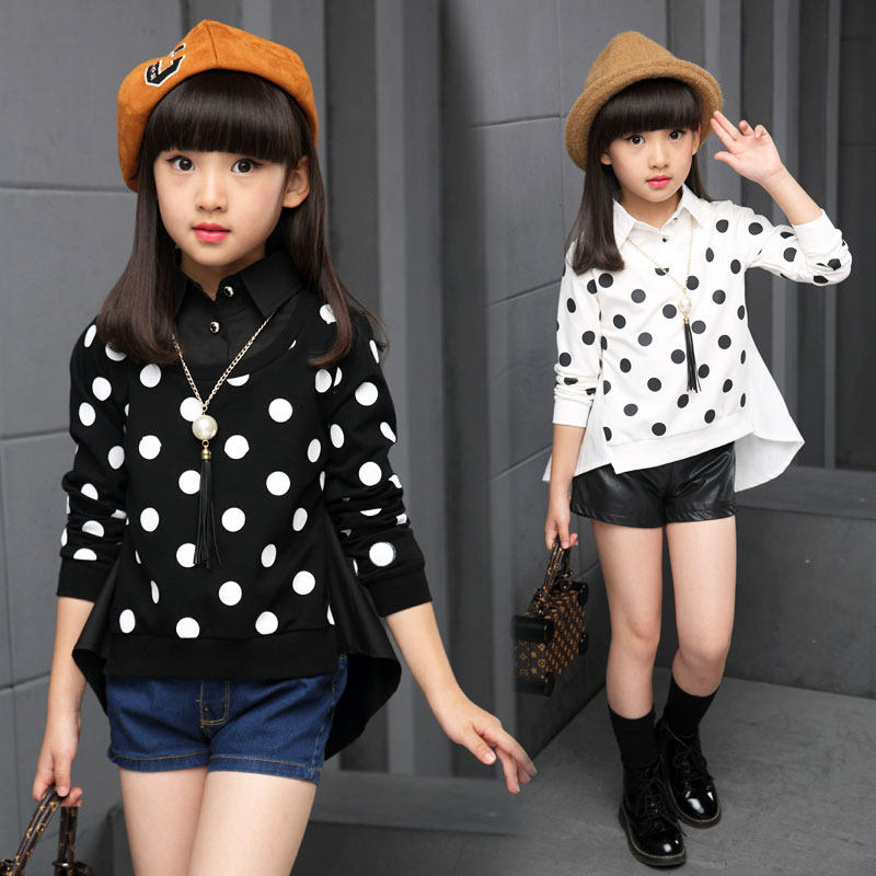 Chemise fille à manche longue - Ref 2085272 Image 3