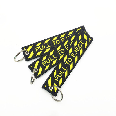 绣花锁匙扣马卡龙卡通刺绣钥匙扣