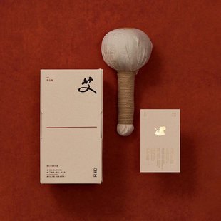 入云屋马年春节限定艾草锤 野生艾绒养生槌 按摩放松肩颈新春礼盒