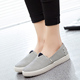 一脚蹬懒人鞋 青年厚底老北京布鞋 百搭休闲鞋 平底韩版 小布鞋 女
