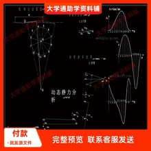 牛头刨床课程设计-机械原理设计【含CAD图纸+说明书】参考资料