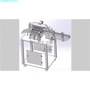 電容剪腳彎腳成型一體機(jī) 圖紙3D模型CAD設(shè)備sw設(shè)計(jì)方案說明5127