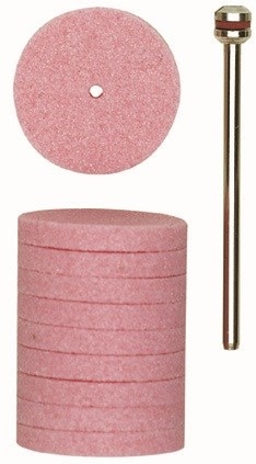 PROXXON,碳化硅砂轮,22mm,10 pcs.,No.28302