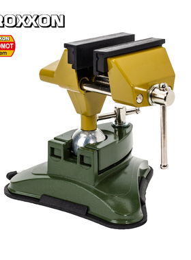 [28602]精密吸盘式桌面台钳带钳口护套德国PROXXON普劳克森迷你魔