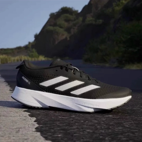Adidas阿迪达斯ADIZERO SL男女同款缓震耐磨网面透气跑步鞋HQ1349