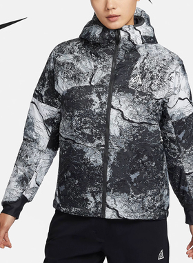 酷动城Nike耐克 ACG 女子户外运动休闲连帽保暖棉服 FN1920-060