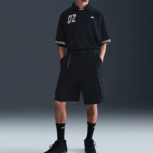 Nike耐克短裤男夏季新款滑板运动宽松工装裤梭织五分裤HJ2909-010