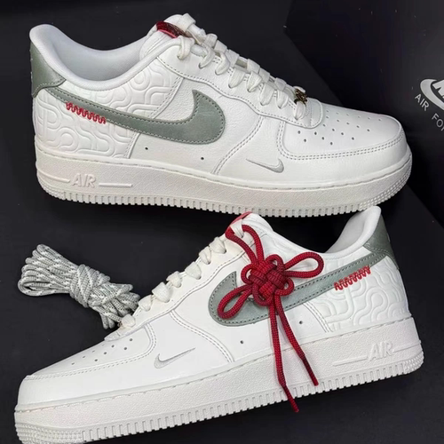 Nike AirForce1 AF1空军一号蛇年限定白色新款休闲低帮板鞋HV5979