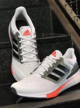 Adidas阿迪达斯EQ21 RUN男鞋bounce减震耐磨透气跑步运动鞋H00511