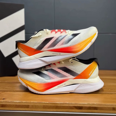 阿迪达斯ADIZERO BOSTON 12男女鞋缓震轻盈运动马拉松跑鞋IG3320