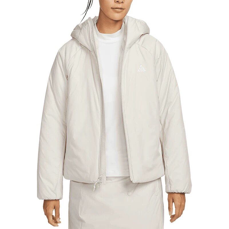 耐克ACG女子新款户外保暖透气连帽运动夹克棉服外套FV7336-104