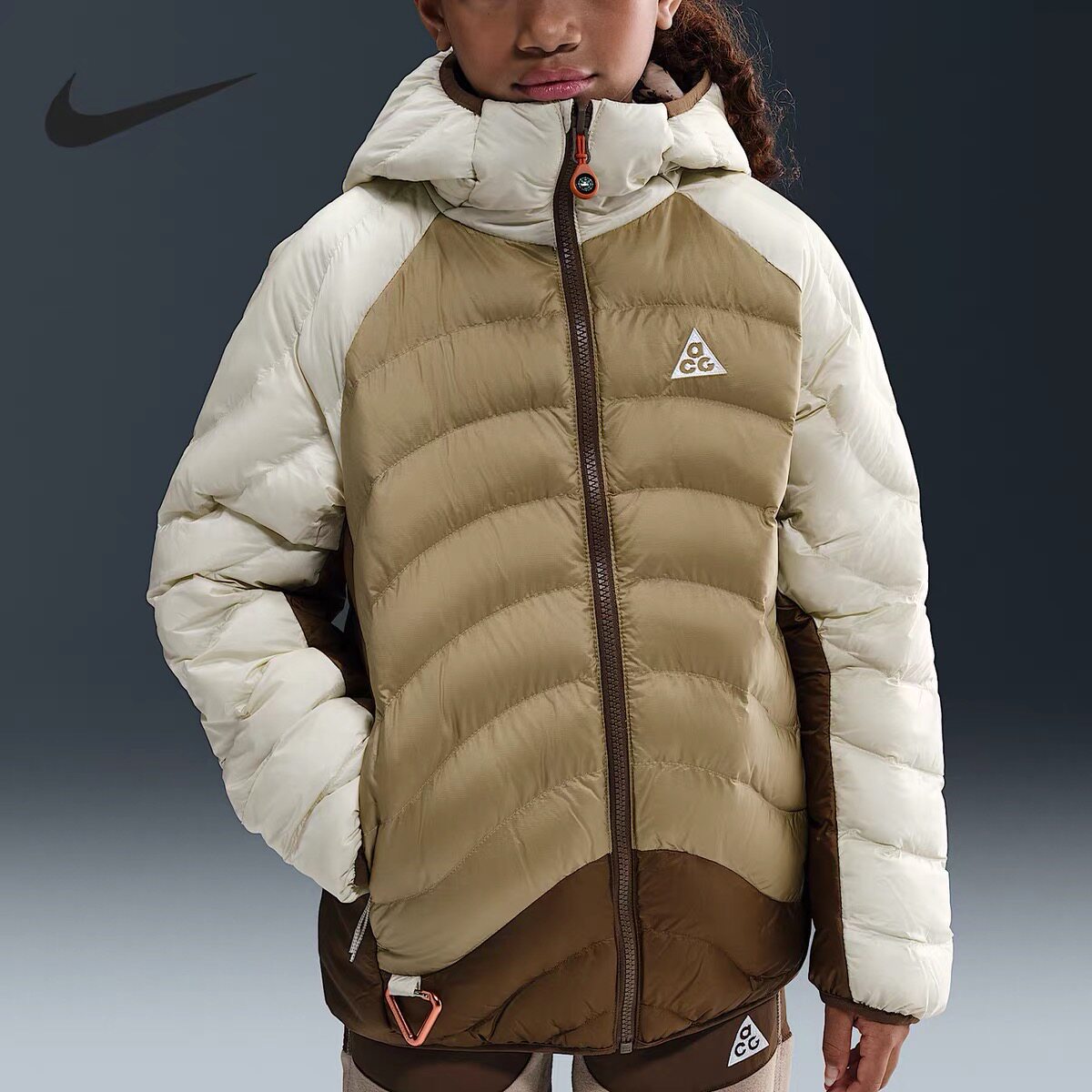 Nike/耐克正品ACG Therma-FIT ADV大童运动双面穿夹克HQ9648-229