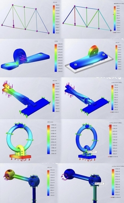 个人SolidWorks画机械设计sw出图creo做夹具cad制图纸ug三维建模