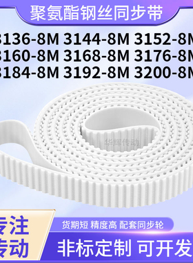 同步皮带钢丝现货448M31528M31608M316831763184319232008M同步带