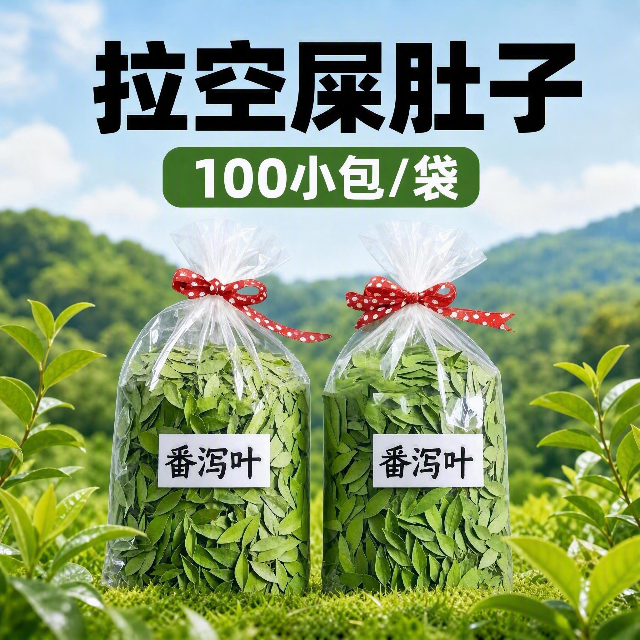 番泻叶茶茶包清肠排宿便买2发3