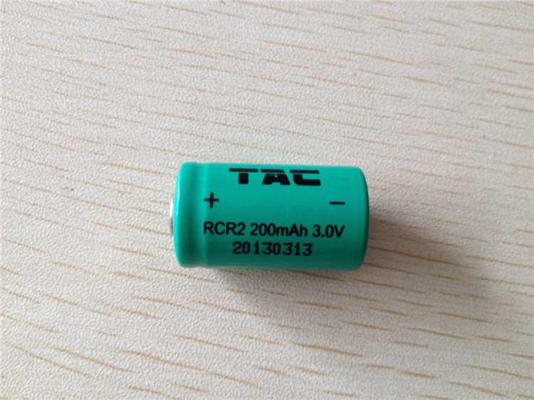 经络笔电池TAC RCR2 200mAh 3.0V充电奥科维神奇经络笔电池