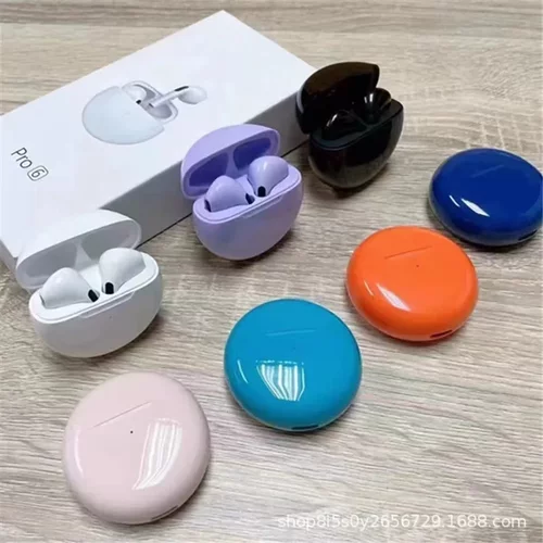 pro6蓝牙耳机J6蓝牙耳机触摸降噪无线立体pro4运动TWS耳机源头厂