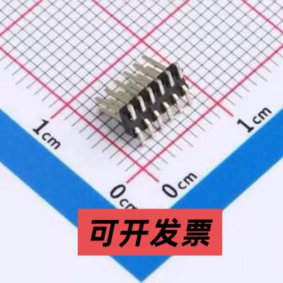 HC-PZ127-7.2L-2x6PS 排针 间距1.27mm 2x6P 立贴 PC5.5 PA4.0 PB