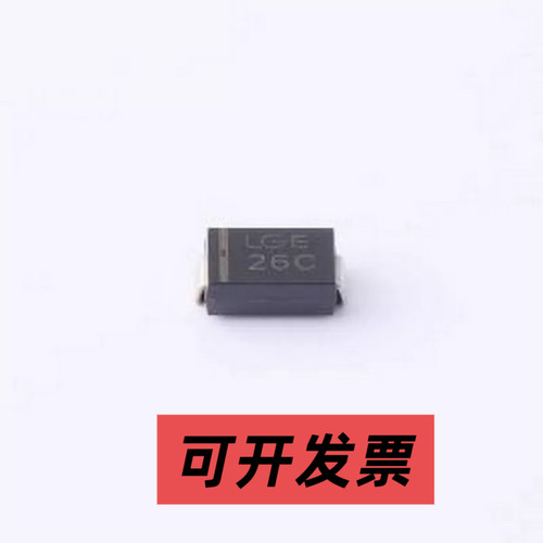 BYV26C 快恢复/高效率二极管 电压:600V 电流:1A DO-214AC(SMA)