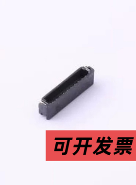 X0600WRS-10-LPV01HF 线对板针座 1x10P 间距:0.6mm 卧贴 SMD,P=0