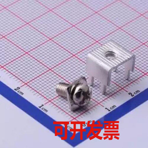 T44007 PCB焊接端子 四脚 M4 二件套 插件