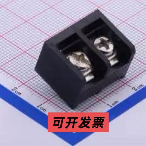 DBT50-9.5-2P-BK-P 栅栏式接线端子 9.5mm 每排P数:2 排数:1 直针