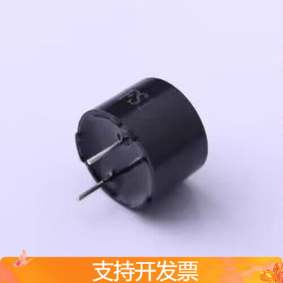FS1212 蜂鸣器 电压12V 频率2400Hz 阻抗140Ω 插件,D=12mm