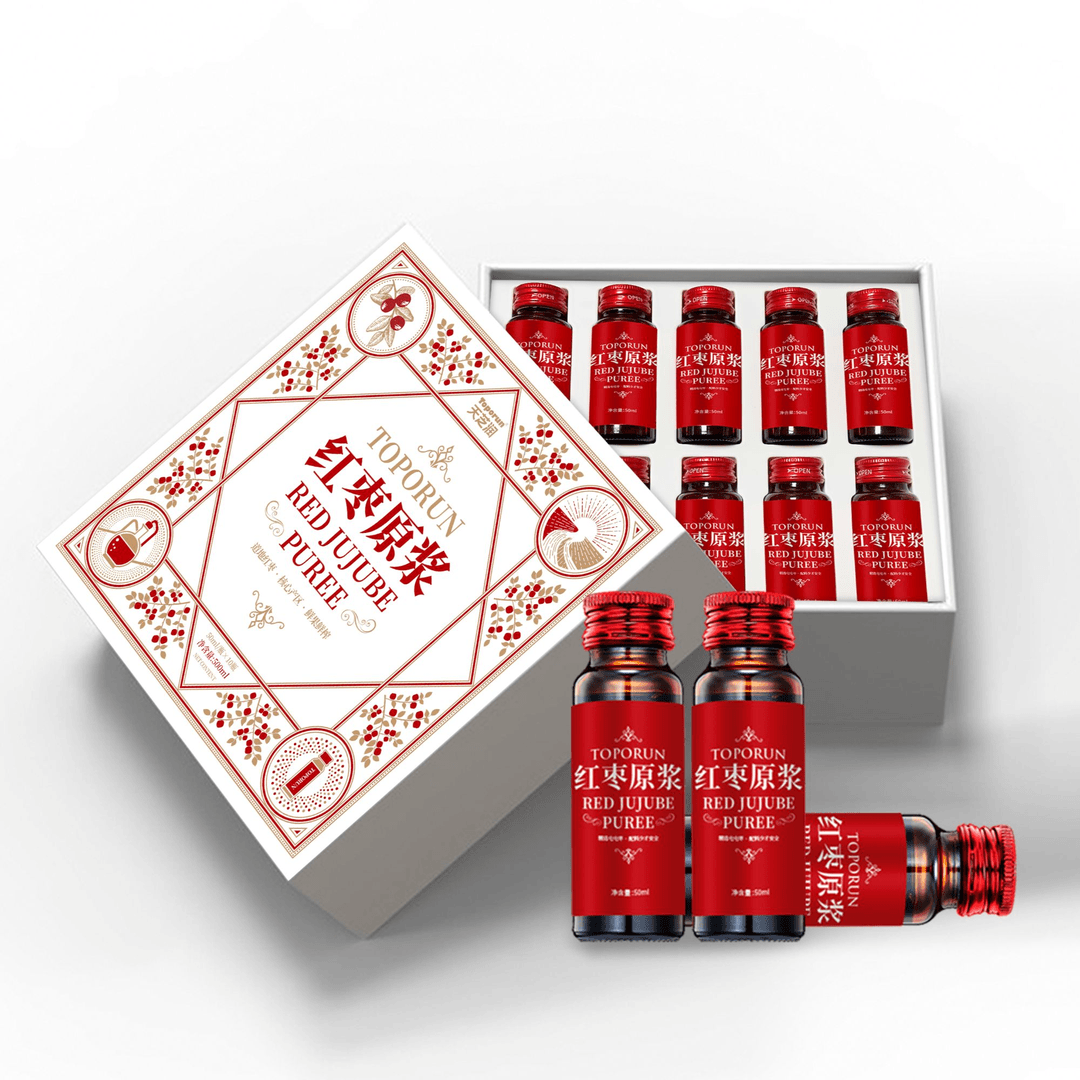 山西特产天芝润浓缩红枣原浆50ml*10瓶礼盒装营养即饮抖音同款