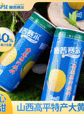 山西特产厦普赛尔黄梨汁饮料8瓶